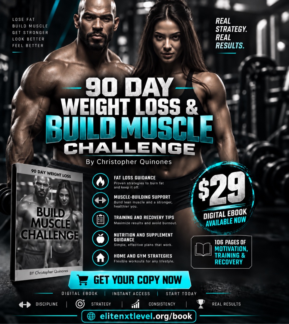 90-Day Weight Loss and Build Muscle Challenge ebook by Christopher Quinones — $29 digital ebook, 106 pages